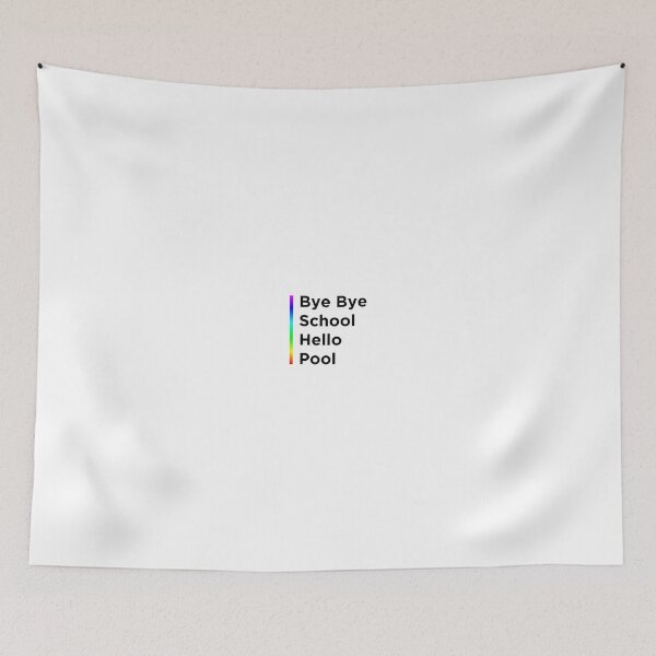 Item preview, Bye Bye School Hello Pool designed and sold by OkGalerieRB.
