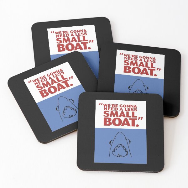 Item preview, Less Small Boat - Movie Misquotes - Classic Shark Film! designed and sold by bonusroom.