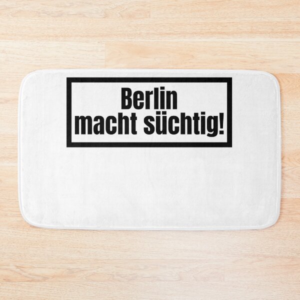 Item preview, Berlin is addicting - warning notice designed and sold by Watersolution.