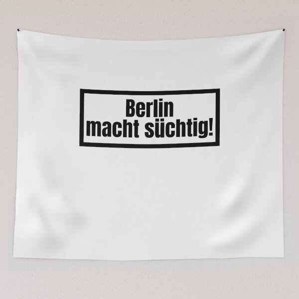 Item preview, Berlin is addicting - warning notice designed and sold by Watersolution.
