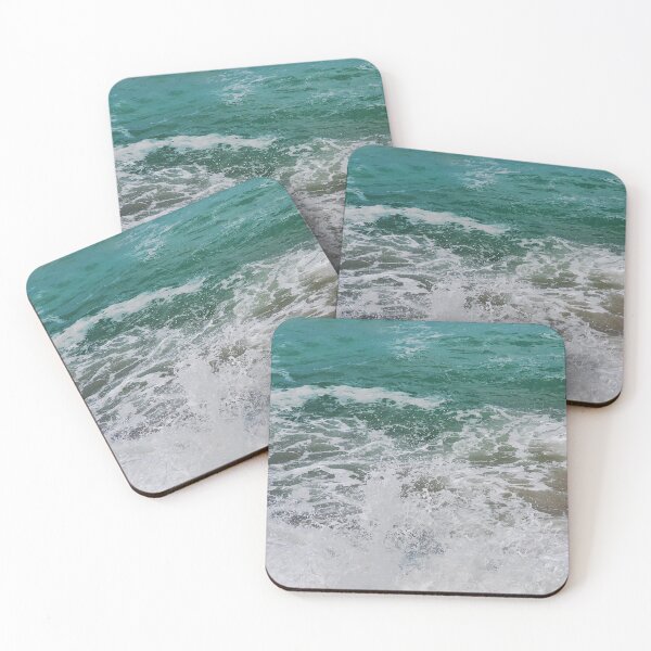 Item preview, Sea waves splashing on shore designed and sold by Dinashop.