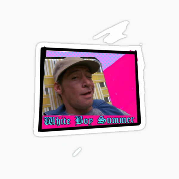 White Boy Summer Ernest Sticker