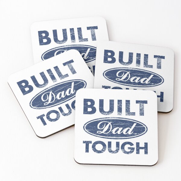 Item preview, Built Dad Tough designed and sold by Marie Schmidt.