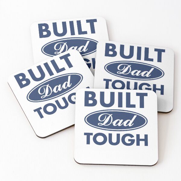 Item preview, Built Dad Tough designed and sold by Marie Schmidt.