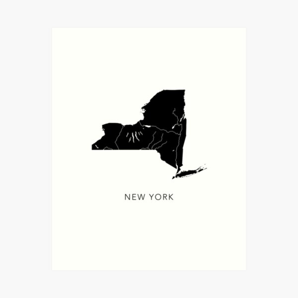 Item preview, Map of New York State designed and sold by By-Danni-Marie.