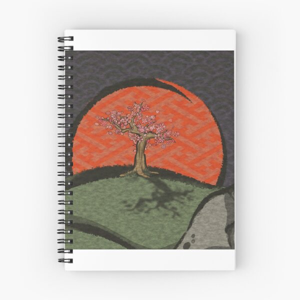 Item preview, Sunrise and Cherry Tree designed and sold by Kiwikipedia.