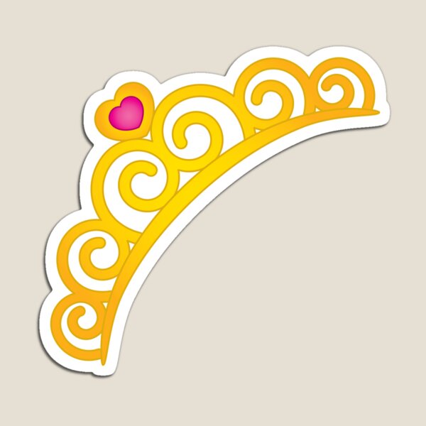 Artikelvorschau, Princess Crown with Heart entworfen und verkauft von CreativeMill.