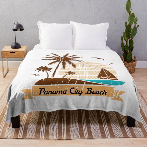 Item preview, Retro Panama City Beach Florida Summer Day For a Sail designed and sold by Samsdesignshop.