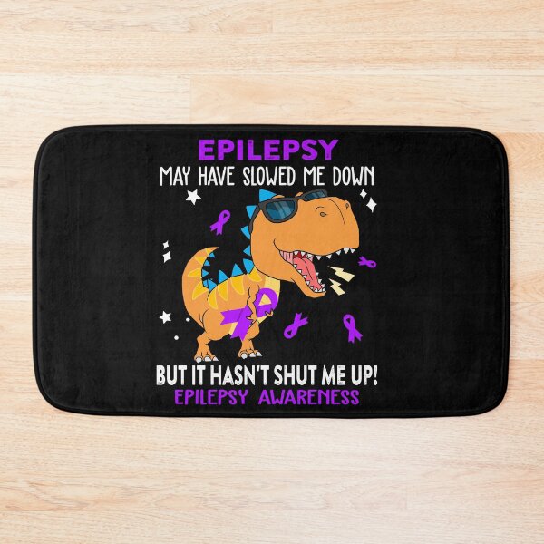 Item preview, Epilepsy Awareness Dinosaur Lover Epilepsy Warrior Gift designed and sold by Sabfit.