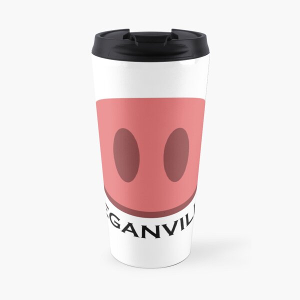Veganville Pig Snount Travel Mug