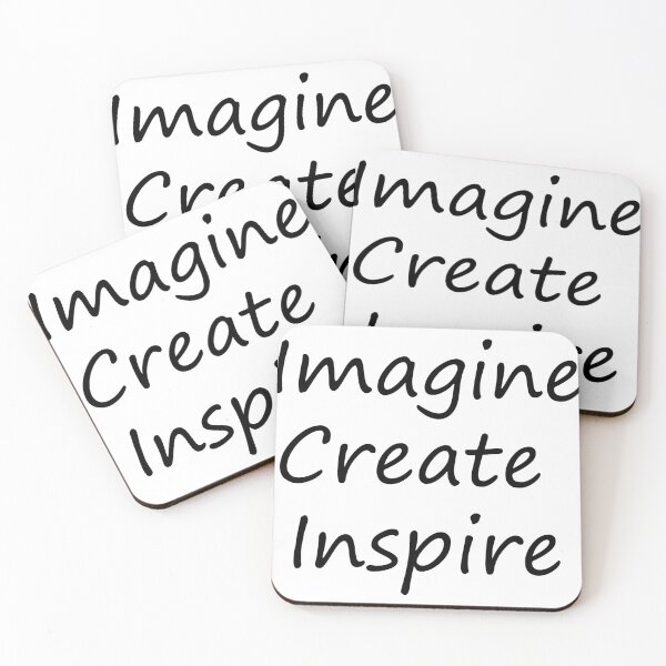 Item preview, Imagine Create Inspire designed and sold by CaptinAubs.