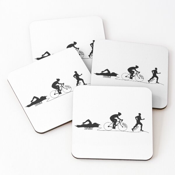 Item preview, Swim Bike Run Triathlete Design designed and sold by rkmountains.