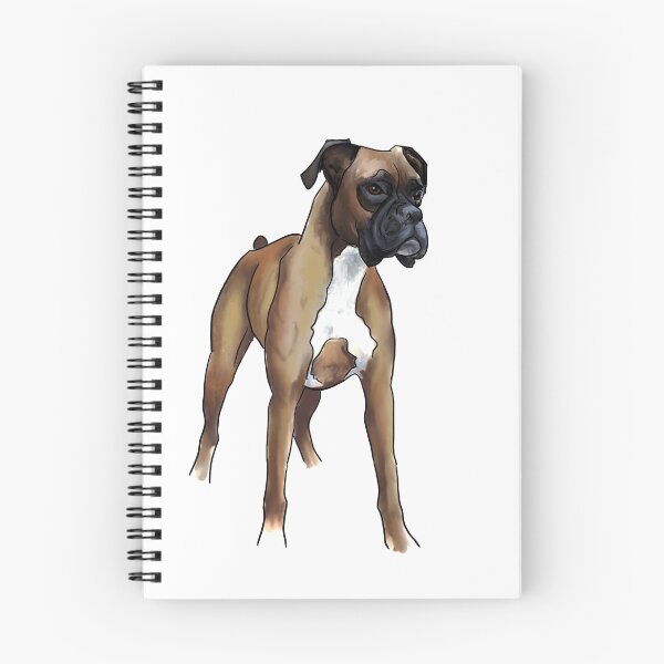 Item preview, Boxer Dog Illustration designed and sold by StephanieHenry.