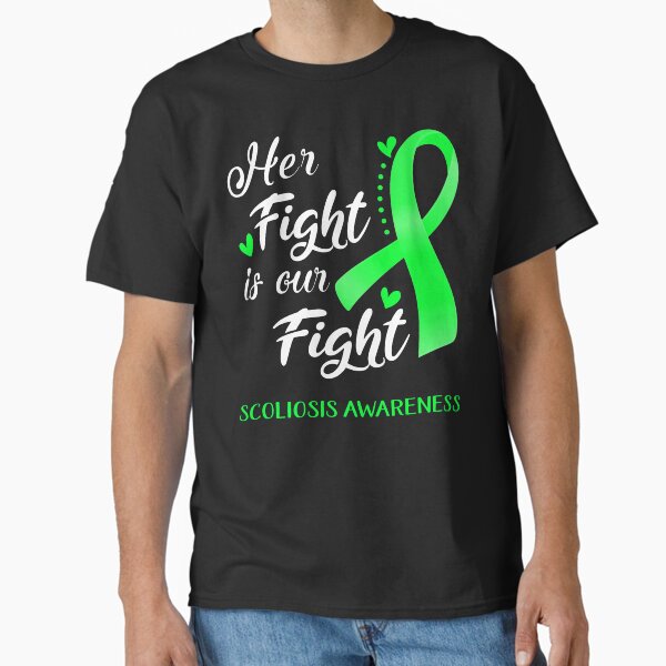 Item preview, Her Fight Is Our Fight Scoliosis Awareness designed and sold by hvoid41.