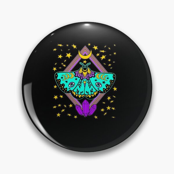 Item preview,  Mystical Moth Butterfly Moon Goblincore designed and sold by funnytshirtemp.