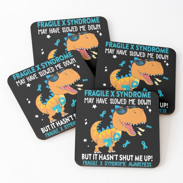 Aperçu de l'œuvre Amant de dinosaure de sensibilisation au syndrome X fragile, cadeau de guerrier du syndrome X fragile créée et vendue par Sabfit.