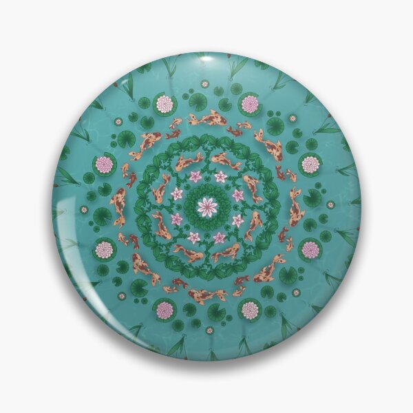 Item preview, Fish Pond Mandala designed and sold by FableQuest.