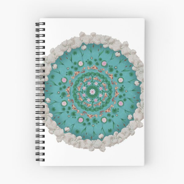 Item preview, Fish Pond Mandala designed and sold by FableQuest.