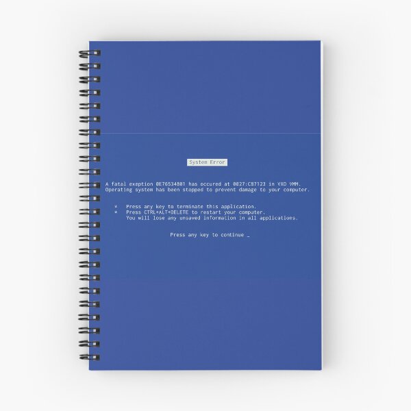 Item preview, Blue Screen of Death. designed and sold by PixelRoux.