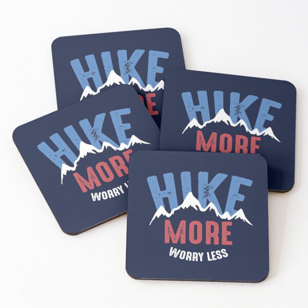 Item preview, HIKE MORE WORRY LESS designed and sold by Pau Baz.