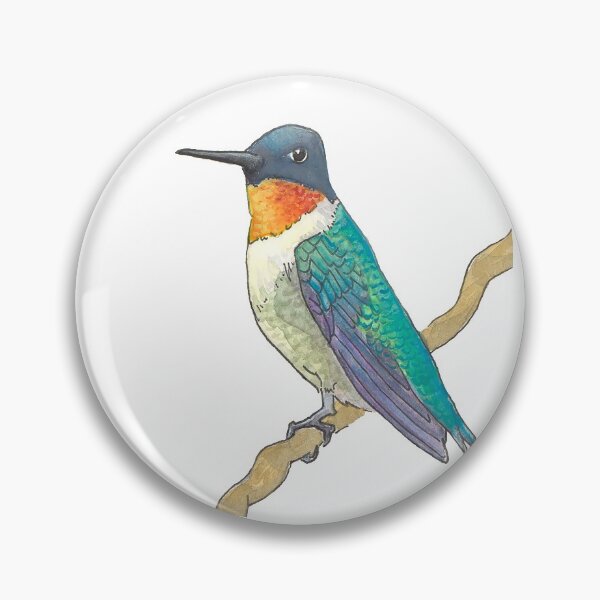 Artikelvorschau, RUby Throated Kolibri entworfen und verkauft von Alexis Rodefer.