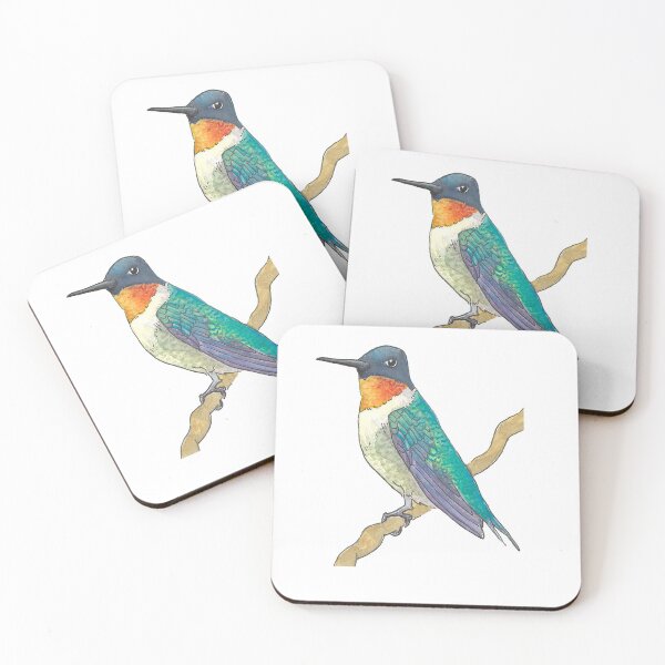 Item preview, RUby Throated Hummingbird designed and sold by Alexis Rodefer.