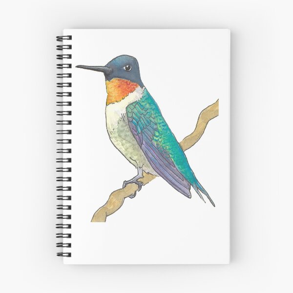 Item preview, RUby Throated Hummingbird designed and sold by Alexis Rodefer.
