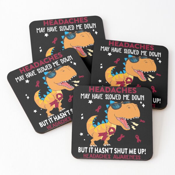 Item preview, Headaches Awareness Dinosaur Lover Headaches Warrior Gift designed and sold by Sabfit.