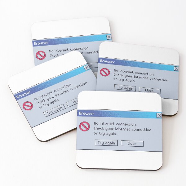 Item preview, Retro Browser error message. designed and sold by PixelRoux.