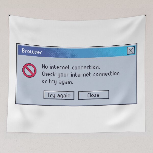 Item preview, Retro Browser error message. designed and sold by PixelRoux.