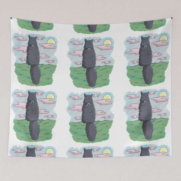 Item preview, Black Wolf Spirit Guardian at Dawn designed and sold by H0llyDays.