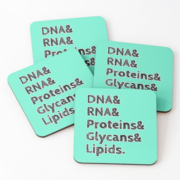 Item preview, DNA & RNA & Proteins & Glycans & Lipids designed and sold by Artsy-Chemist.