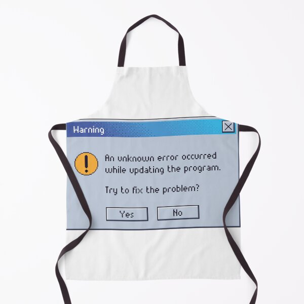 Item preview, Retro Warning error message. designed and sold by PixelRoux.