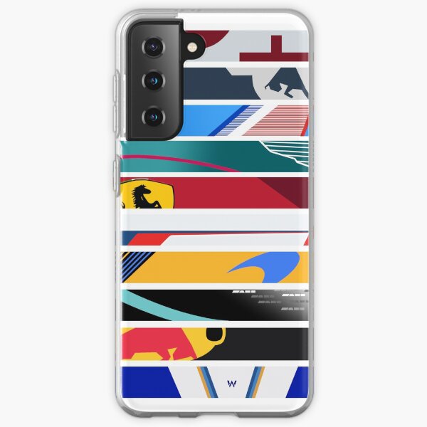 F1 2021 Gitterbemalungen Samsung Galaxy Flexible Hülle