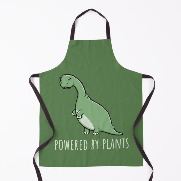 Item preview, Powered By Plants Cute Dinosaur designed and sold by Huhnerdieb Apparel.