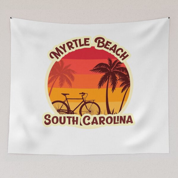Item preview, Myrtle Beach South Carolina Retro Sunset designed and sold by Samsdesignshop.