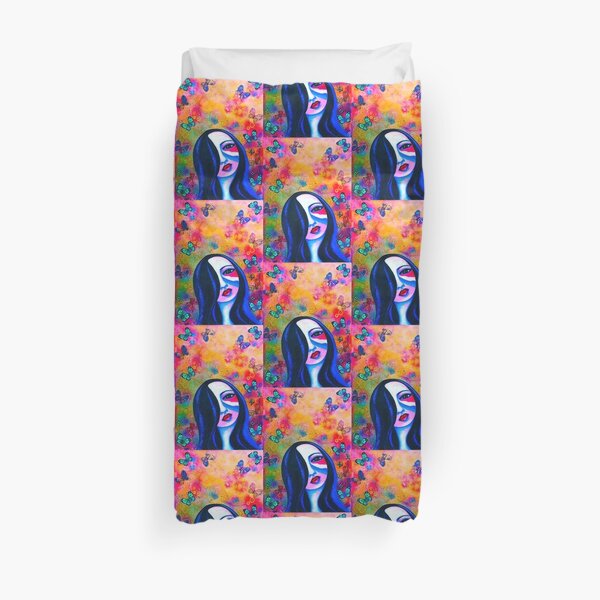 60's butterfly Duvet Cover