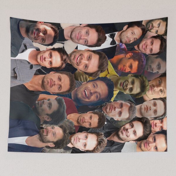 Item preview, Sebastian Stan Photo Collage 3 designed and sold by Jess Designs.