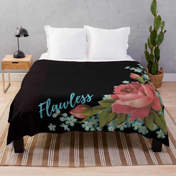 Item preview, Black flawless floral beauty flowers- designed and sold by Mammanation.