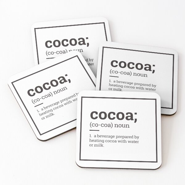 Item preview, Cocoa designed and sold by TamGustam.