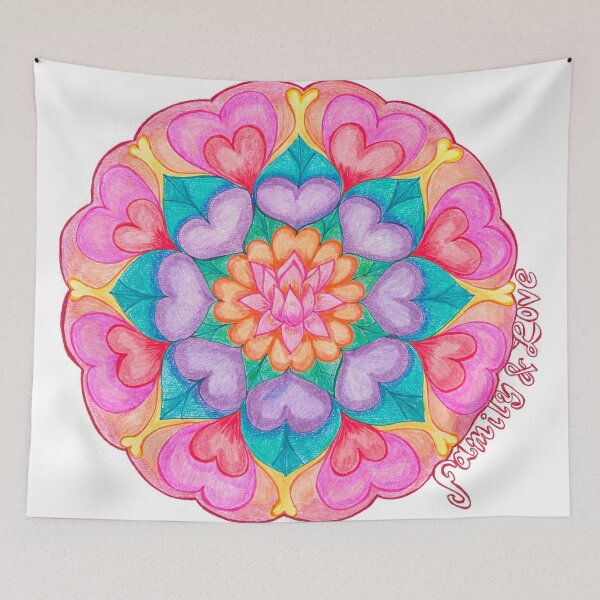 Item preview, Mandala Family & Love designed and sold by CarlaBedia.