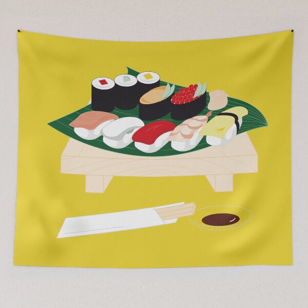 Item preview, Leaf of Sushi Types designed and sold by SherriMans.
