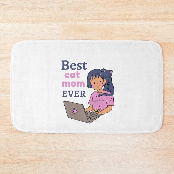 Item preview, Best cat mom ever | cat lover | cat mommy  designed and sold by theblackstar55.