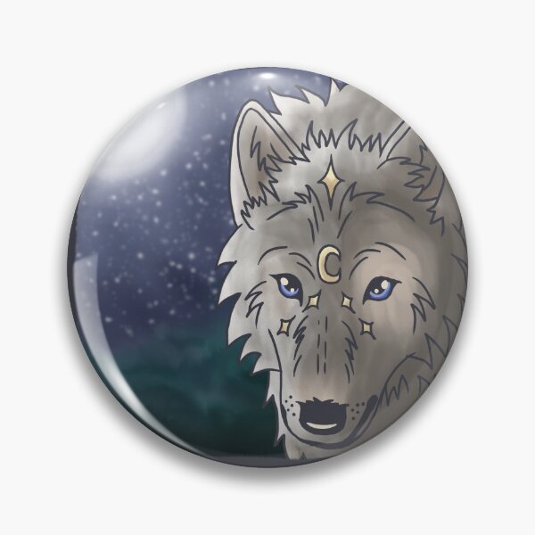 Item preview, Moon Guardian Wolf at Night designed and sold by H0llyDays.