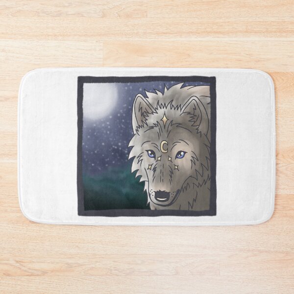 Item preview, Moon Guardian Wolf at Night designed and sold by H0llyDays.