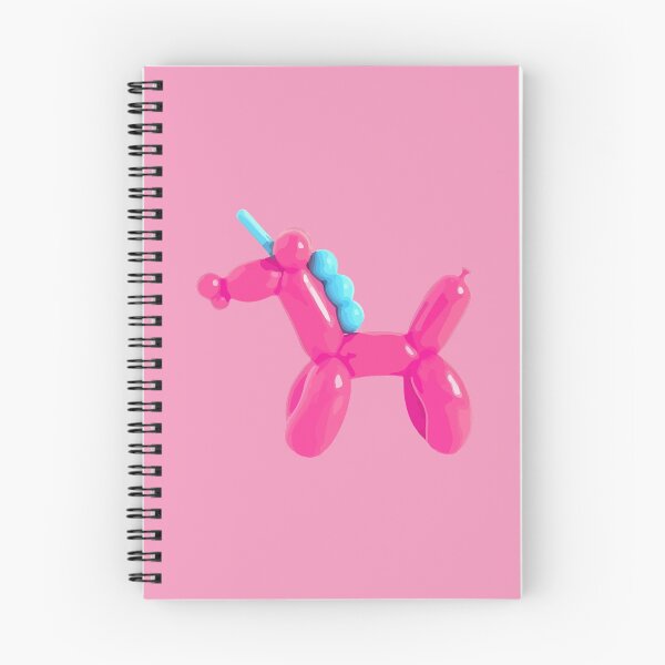 Item preview, Balloon animal unicorn hot pink turquoise kawaii maximalist decor  designed and sold by Novel-ty.