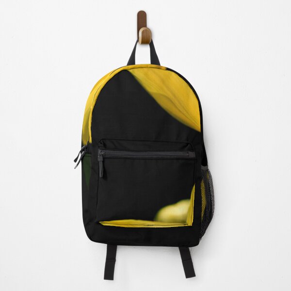 Item preview, Yellow tulip on black background designed and sold by olena2552.