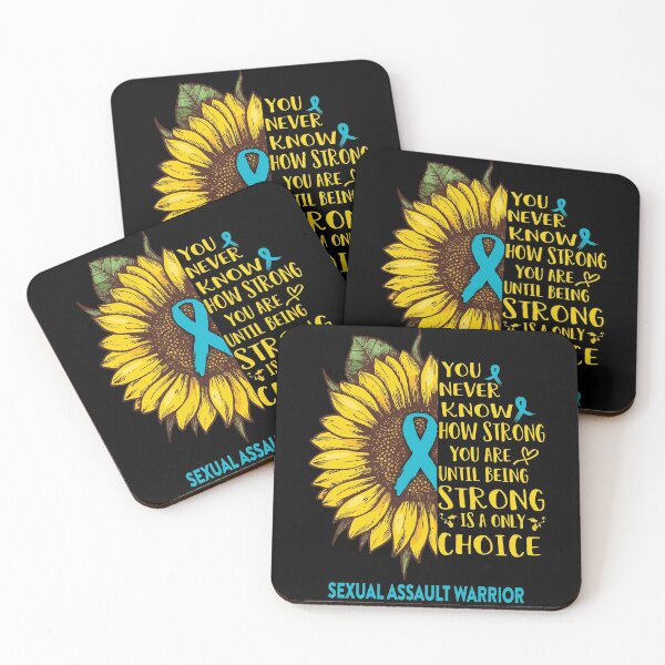 Item preview, Sexual Assault Warrior You Never Know How Strong You Are Sunflower Lover Gifts designed and sold by radianen.
