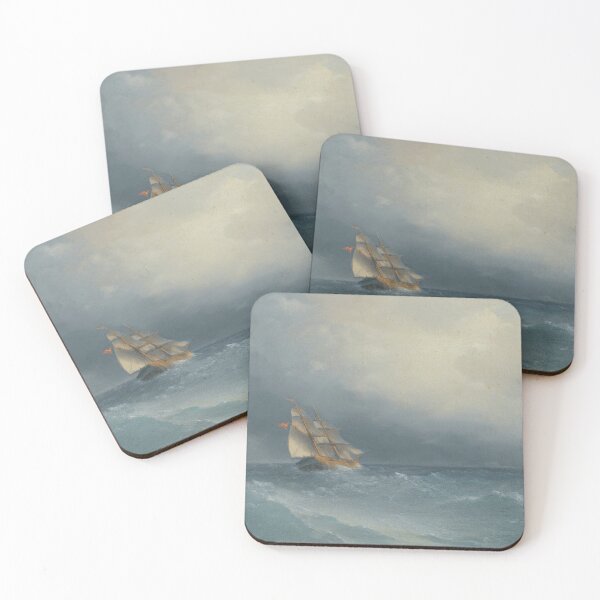 Item preview, The Lifting Storm (1880) By Ivan Konstantinovich Aivazovsky. designed and sold by sunny-007.