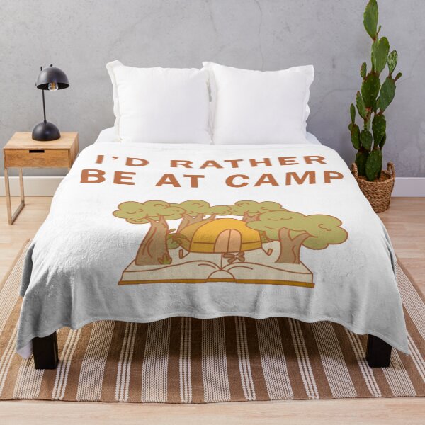 Item preview, Rather Be At Camp designed and sold by BiancaEm.